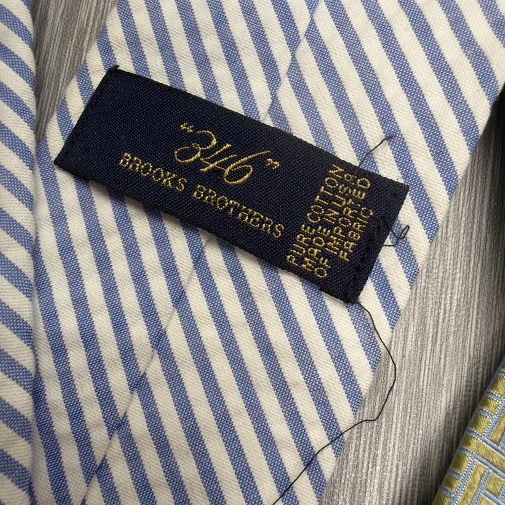 Brooks Brothers Men's Ties‎ Lot of 3 Classic Preppy Business Neckties